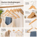 Ceruzo 15 Houten Kledinghangers - Naturel Ceruzo 15 Houten Kledinghangers - Naturel