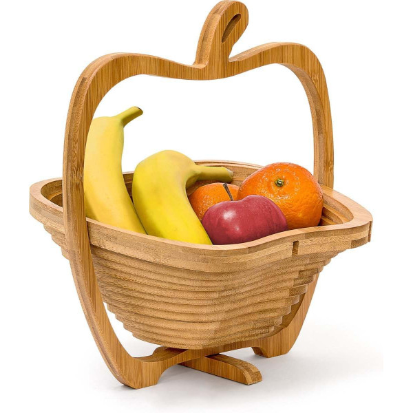 Ceruzo Fruitmand - Opvouwbaar - Bamboe