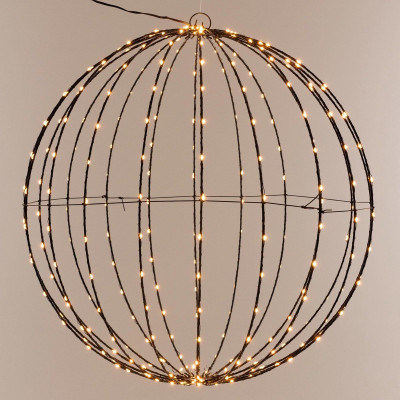 Ceruzo Lichtbol 400 led - Metaal - 60 cm - Kerstverlichting - met Timer - extra warm wit Ceruzo Lichtbol 400 led - Metaal - 60 cm - Kerstverlichting - met Timer - extra warm wit
