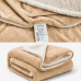 Ceruzo Sherpa Fleece Deken - 150x200 cm - Beige