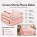 Ceruzo Sherpa Fleece Deken - 150x200 cm - Roze Ceruzo Sherpa Fleece Deken - 150x200 cm - Roze