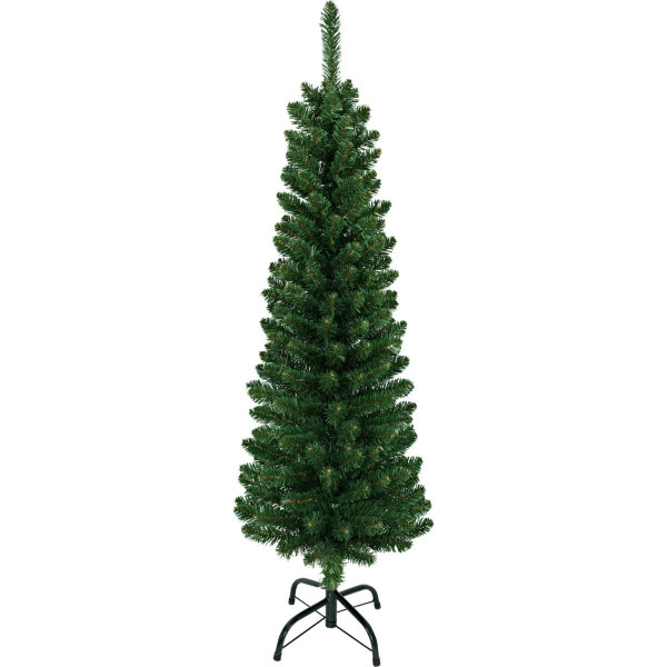 Kerstboom - Smalle Kunstkerstboom - 120 cm - metalen standaard Kerstboom - Smalle Kunstkerstboom - 120 cm - metalen standaard
