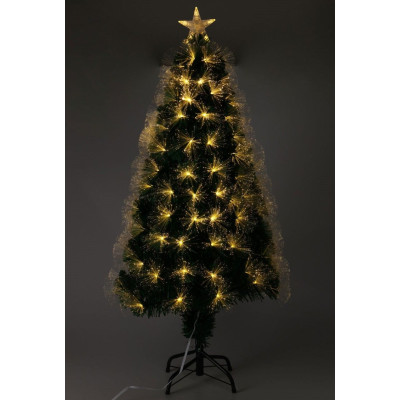 Kerstboom met Verlichting - Fiber Optic - 120 cm
