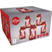 Kerstfiguur Acryl - Eekhoorns - LED - set van 5 Kerstfiguur Acryl - Eekhoorns - LED - set van 5