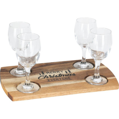 Whiskey Serveerset - Kerst