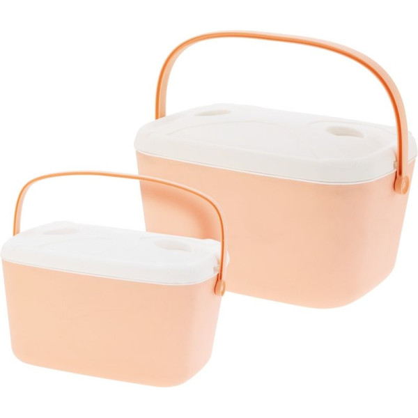Koelboxen set - Roze - 30 en 15 Liter Koelboxen set - Roze - 30 en 15 Liter