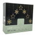 Kerstverlichting Lichtgordijn -Sterren - Sneeuwvlokken - 120x120cm - op batterijen Kerstverlichting Lichtgordijn -Sterren - Sneeuwvlokken - 120x120cm - op batterijen
