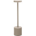 Tafellamp Taupe - 34cm - Touchlamp - Dimbaar - USB