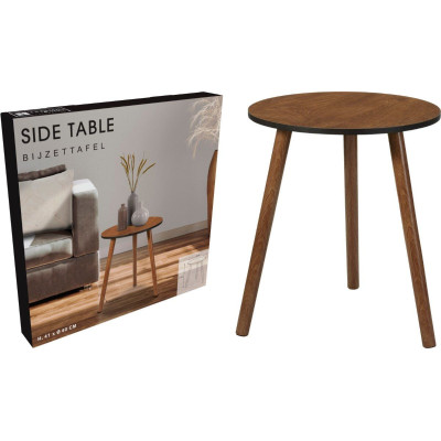 Bijzettafel Walnoot - 40cm