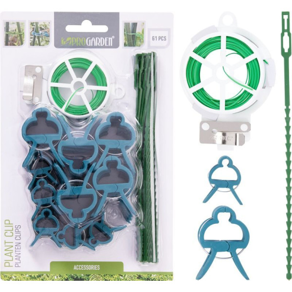 Plantenclips met Binddraad - 61-delige set Plantenclips met Binddraad - 61-delige set