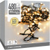 Kerstverlichting 480 led- 36m - extra warm wit - Timer - Lichtfuncties - Geheugen - Buiten Kerstverlichting 480 led- 36m - extra warm wit - Timer - Lichtfuncties - Geheugen - Buiten