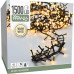 Microcluster - 1500 led - 30m - warm wit - Timer - Lichtfuncties - Geheugen - Buiten Microcluster - 1500 led - 30m - warm wit - Timer - Lichtfuncties - Geheugen - Buiten