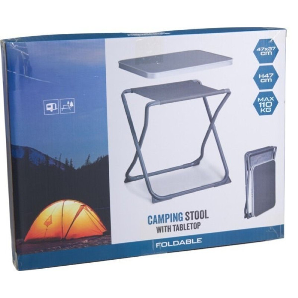Vouwkruk met Tafelblad - Viskruk - Campingstoel Vouwkruk met Tafelblad - Viskruk - Campingstoel