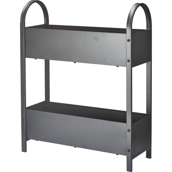 Plantenrek - Metaal - 2 Lagen - 60 x 22 x 75 cm Plantenrek - Metaal - 2 Lagen - 60 x 22 x 75 cm
