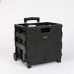 Ceruzo Trolley met Vouwkrat - 50 Liter