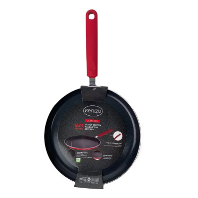 Ceruzo Pannenkoekenpan PFAS vrij - 24 cm - jazzy red