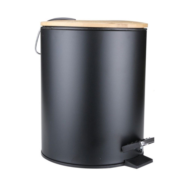 Ceruzo Prullenbak - 5 Liter - Zwart Ceruzo Prullenbak - 5 Liter - Zwart