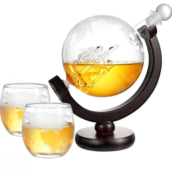 Ceruzo Whiskey Karaf - Globe Decanter Ceruzo Whiskey Karaf - Globe Decanter