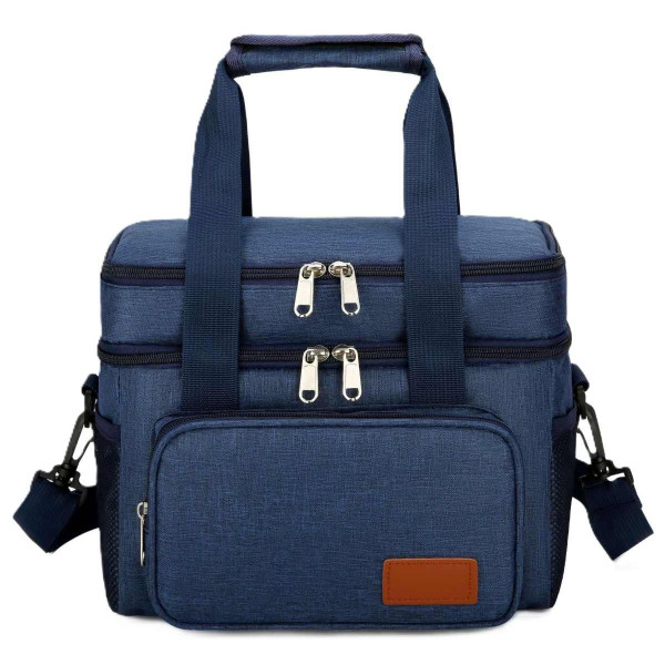 Ceruzo Geïsoleerde Koeltas - Lunchtas 14 Liter - Blauw Ceruzo Geïsoleerde Koeltas - Lunchtas 14 Liter - Blauw