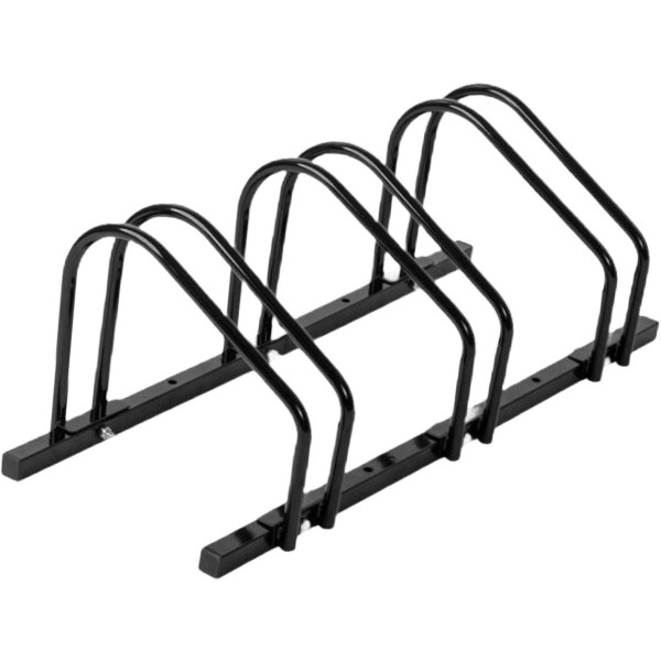 Ceruzo Fietsenrek voor 3 Fietsen - 100 cm - Vloermontage - Zwart Ceruzo Fietsenrek voor 3 Fietsen - 100 cm - Vloermontage - Zwart