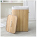 Ceruzo Bamboe Wasmand met Deksel - 72L - Naturel Ceruzo Bamboe Wasmand met Deksel - 72L - Naturel