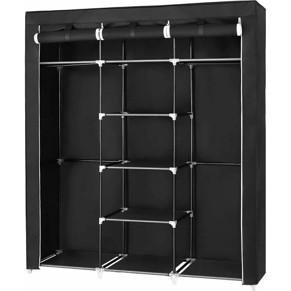 Ceruzo Kledingkast - Garderobekast - 150x45x175cm - Stoffen Vouwkast Ceruzo Kledingkast - Garderobekast - 150x45x175cm - Stoffen Vouwkast