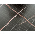 Ceruzo Bijzettafel - Banktafeltje - Metaal en MDF - Zwart-Pink Marble Ceruzo Bijzettafel - Banktafeltje - Metaal en MDF - Zwart-Pink Marble