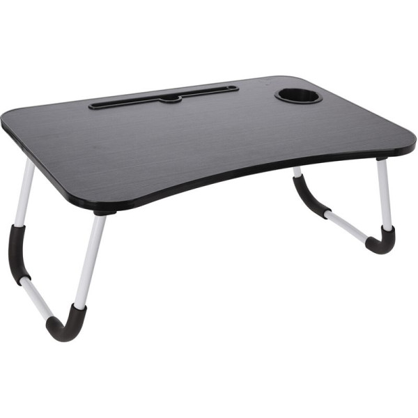 Ceruzo Opklapbare Laptoptafel - Bedtafel - 60x40 cm - Zwart Ceruzo Opklapbare Laptoptafel - Bedtafel - 60x40 cm - Zwart