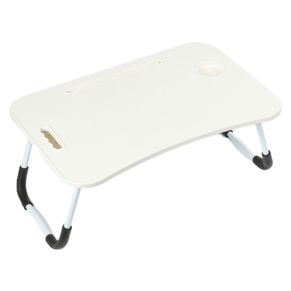 Ceruzo Opklapbare Laptoptafel - Bedtafel - 60x40 cm - Wit Ceruzo Opklapbare Laptoptafel - Bedtafel - 60x40 cm - Wit