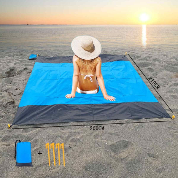 Ceruzo Strandmat - Picknickkleed - 210x200cm