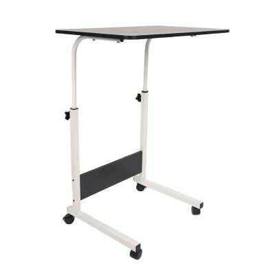 Ceruzo Laptoptafel - Zwart - Verrijdbare Bedtafel - Verstelbaar in Hoogte