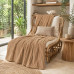 Ceruzo Fleece deken - 150x200 cm - camel