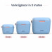 Ceruzo Koelbox 20 Liter - Trendy Blauw Ceruzo Koelbox 20 Liter - Trendy Blauw