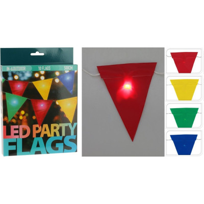 Vlaggenlijn met LED-Verlichting