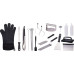 BBQ Accessoires set van 24 stuks