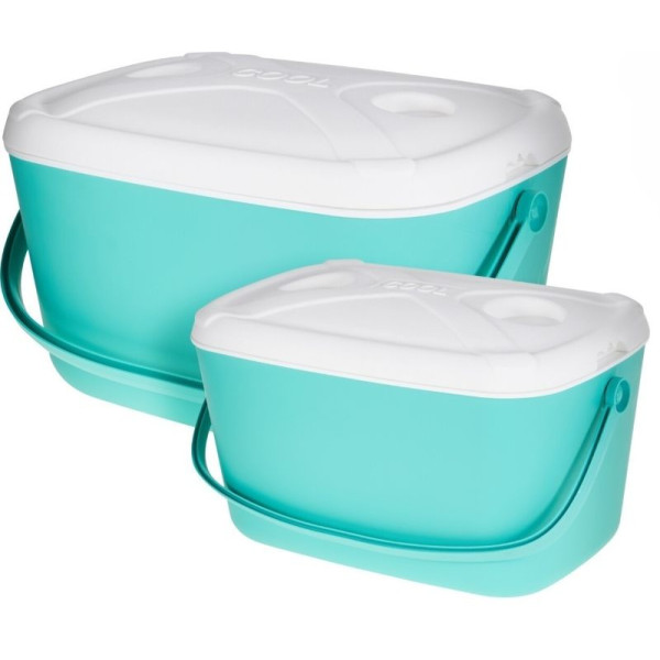 Koelboxen set - Groen - 30 en 15 Liter Koelboxen set - Groen - 30 en 15 Liter
