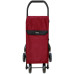 Duett Muuvi Up Boodschappentrolley - Tasinhoud 46L - 4 Wielen - Opvouwbaar - Rood