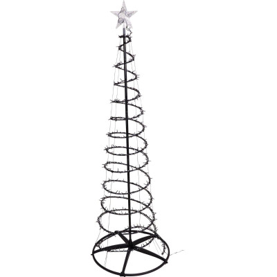 Kerstboom 180 cm - warm wit - waterval effect