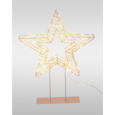 Kerstster op Standaard - 37 cm Kerstster op Standaard - 37 cm
