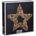 Verlichte Kerstster - 38cm - extra warm wit