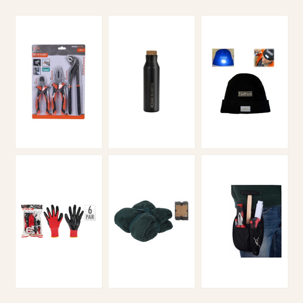 Kerstpakket Bouw en techniek Middel: Warm en praktisch Kerstpakket Bouw en techniek Middel: Warm en praktisch