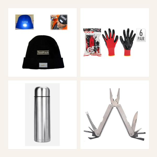 Kerstpakket Bouw en techniek Klein: Warm en praktisch Kerstpakket Bouw en techniek Klein: Warm en praktisch