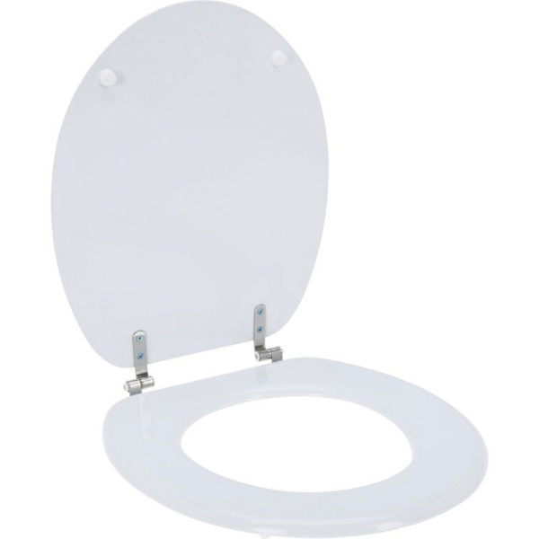 Toiletbril MDF - Hout - Wit Toiletbril MDF - Hout - Wit