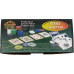 Pokerset 200 pokerchips - inclusief kaarten, pokermat en dealer, big blind en small blind Pokerset 200 pokerchips - inclusief kaarten, pokermat en dealer, big blind en small blind