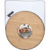 Serveerplateau - bamboe - Ø35cm - hoogte 25cm Serveerplateau - bamboe - Ø35cm - hoogte 25cm