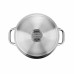 Bergner RVS Pannenset Gourmet - 4 Kookpannen met Deksels - Inductie Bergner RVS Pannenset Gourmet - 4 Kookpannen met Deksels - Inductie