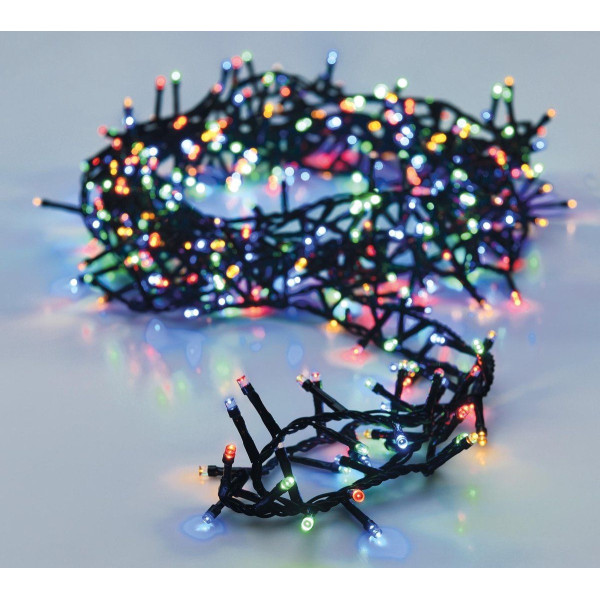 Micro Cluster - 1000 LED - 20 meter - multicolor - 8 functies Micro Cluster - 1000 LED - 20 meter - multicolor - 8 functies