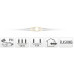 Cascadeverlichting met vuurvliegjeseffect - 100 led - warm wit Cascadeverlichting met vuurvliegjeseffect - 100 led - warm wit
