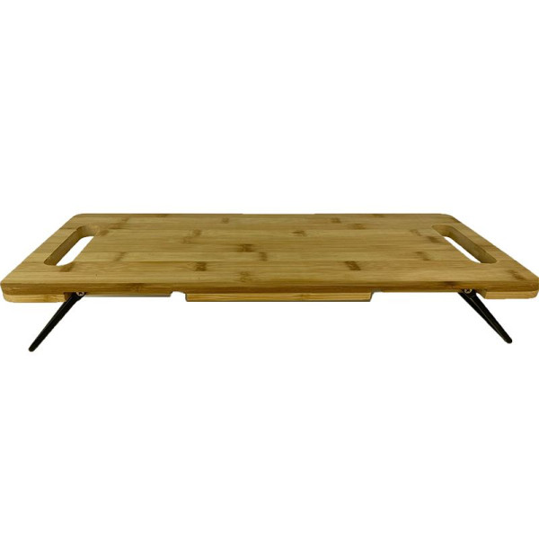 Bamboe uitklapbare Serveerplank - tapas - ontbijttafel 48x20cm Bamboe uitklapbare Serveerplank - tapas - ontbijttafel 48x20cm