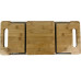 Bamboe uitklapbare Serveerplank - tapas - ontbijttafel 48x20cm Bamboe uitklapbare Serveerplank - tapas - ontbijttafel 48x20cm